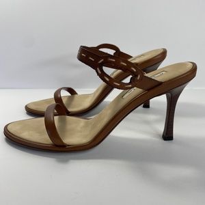 OSCAR DE LA RENTA HIGH HEEL SANDALS